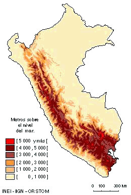 mapa del peru
